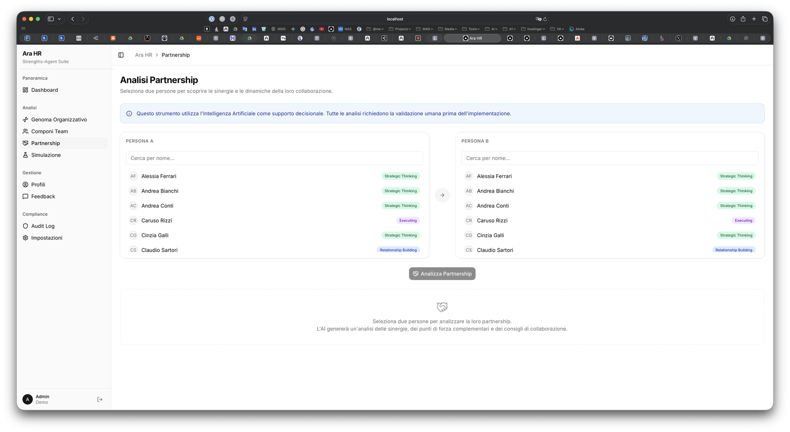 Ara HR: screen 6