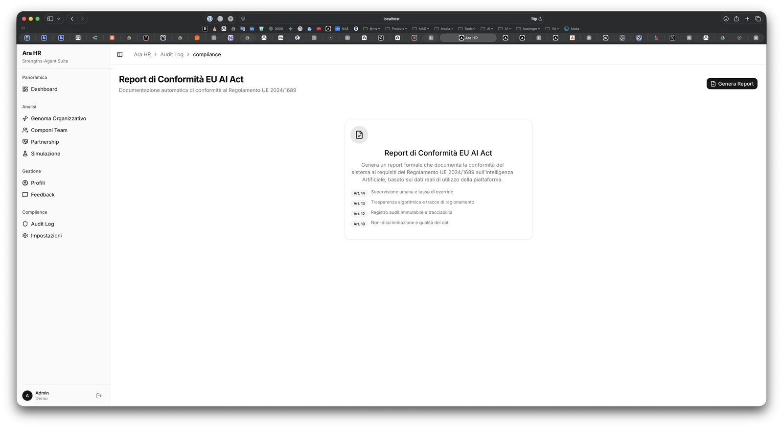 Ara HR: screen 10